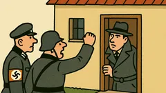 Dowcip: Dom Stirlitza otoczony przez gestapo...