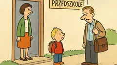 Dowcip: Żona SMS-em: odbierz dziecko z przedszkola...