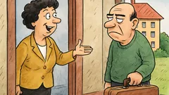 Dowcip: Dyrektorka wczasów wita zmęczonego wczasowicza