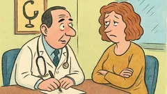 Dowcip: Lekarz bada kobietę i radzi rozrywkę