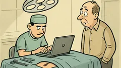 Dowcip: Syn zostanie chirurgiem? Sprawdzi na YouTube