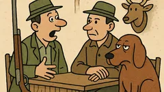 Dowcip: Myśliwy mówi do kolegi…