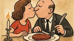 Dowcip: Pocałunek to początek kanibalizmu…