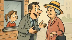 Dowcip: Pani co roku jest młodsza!