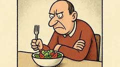 Dowcip: Nigdy nie ufaj swojej sałatce!