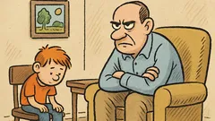 Dowcip: 30% ojcostwa to groźne wpatrywanie