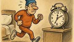 Dowcip: Jakie korzyści z biegania o 6:00?