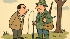 Dowcip: Fąfara pyta sąsiada o strój