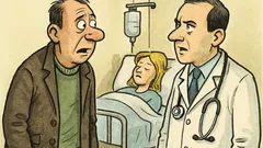 Dowcip: Doktorze, co z moją żoną?