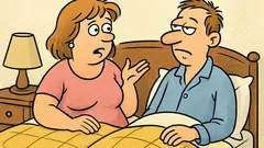 Dowcip: Misiaczku, czy uważasz, że mam wady?