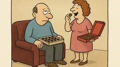 Dowcip: Życie jest jak pudełko czekoladek…