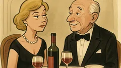 Dowcip: Na wytwornym przyjęciu elegancka pani…