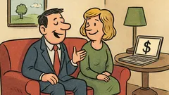 Dowcip: Kobieta pyta: co najśmieszniejsze u faceta?