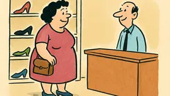 Dowcip: Dlaczego kobiety tak kochają buty?