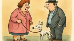 Dowcip: Ten pani piesek jakiś taki chudy...