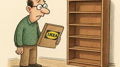 Dowcip: Kupiłem sobie książkę w Ikei…