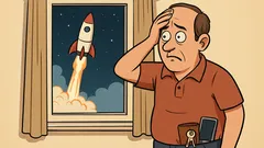 Dowcip: Zostawiłeś klucze w aucie… w kosmosie