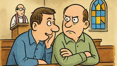 Dowcip: W czasie mszy pyta o Wi‑Fi…