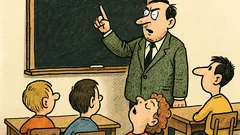 Dowcip: Prawdziwy nauczyciel przyciąga uwagę uczniów