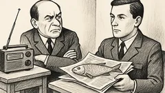 Dowcip: Mueller pyta Stirlitza: radio czy gazeta?